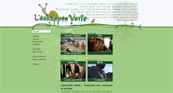 Desktop Screenshot of lechappeeverte.org